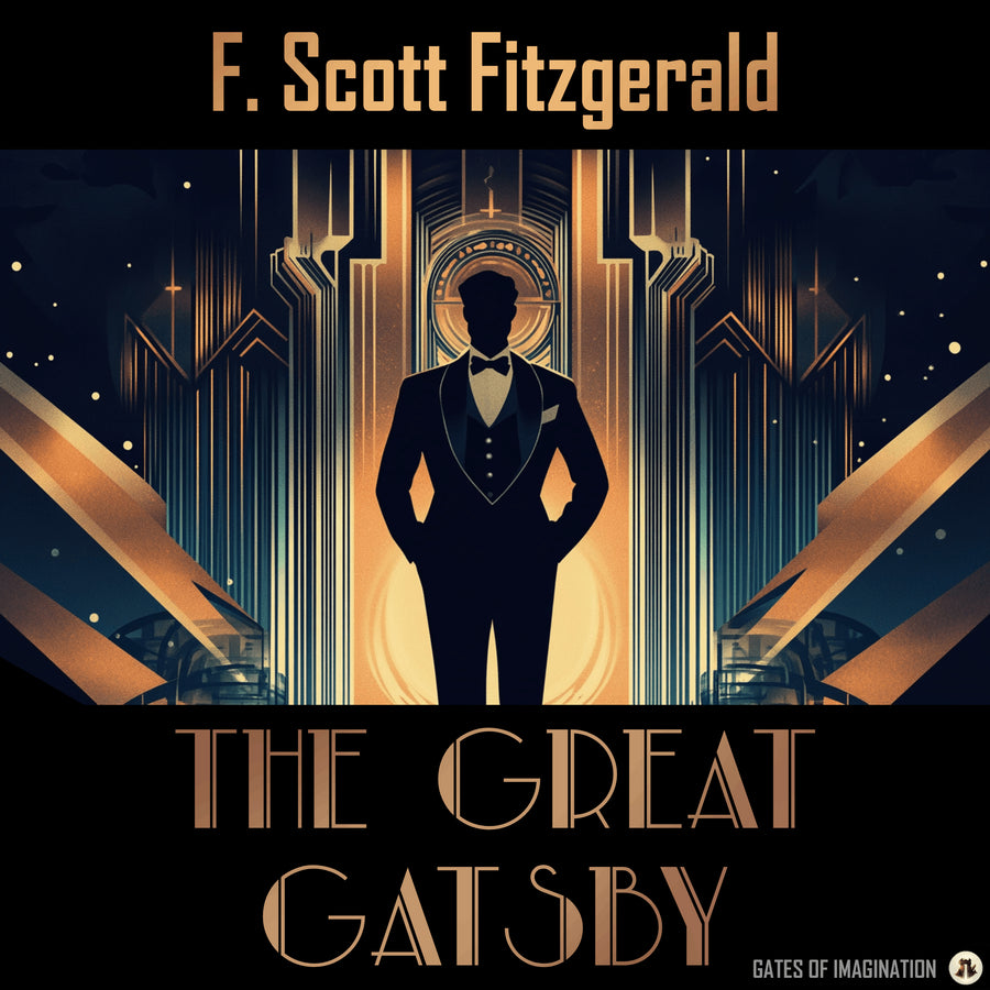 The Great Gatsby audiobook cover