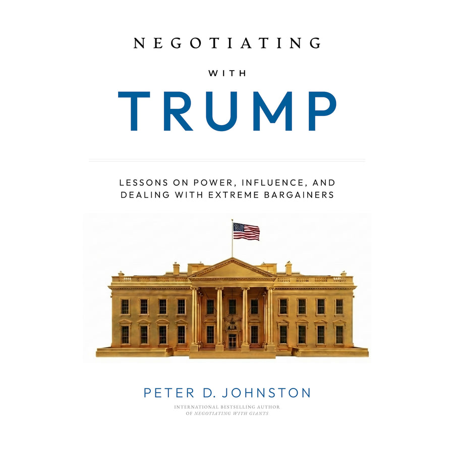 Negotiating with Trump: Lessons on Power, Influence, and Dealing with Extreme Bargainers audiobook cover