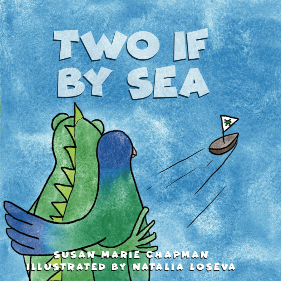 Two if by Sea: a grumpy the iguana and green parrot adventure audiobook cover