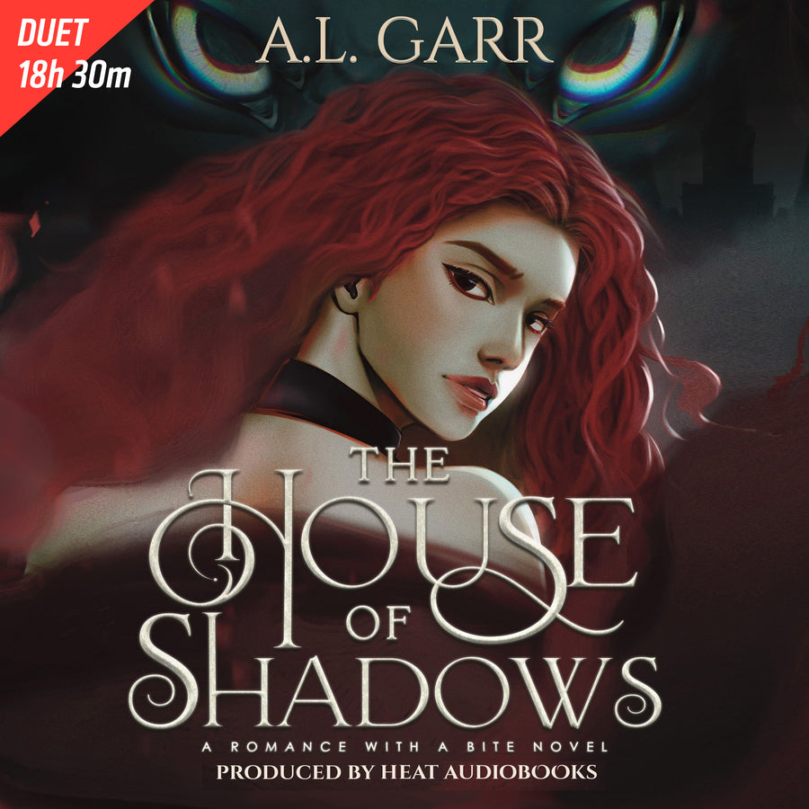The House of Shadows: A Romance with a Bite Novel audiobook cover