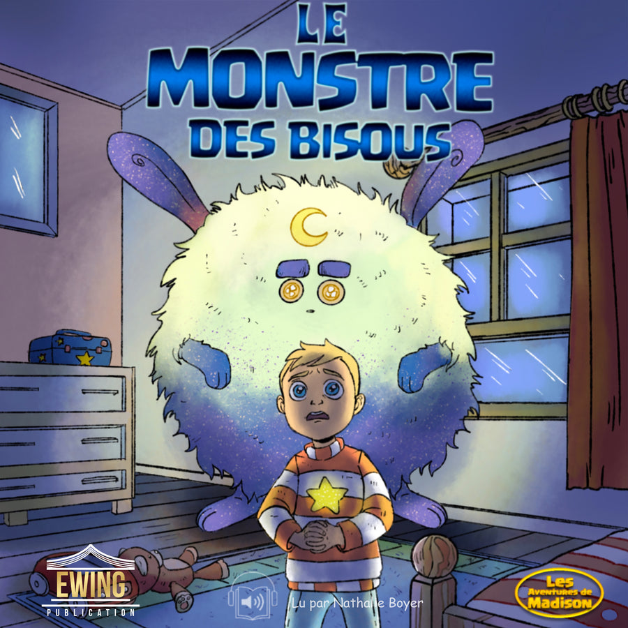 Le Monstre Des Bisous audiobook cover