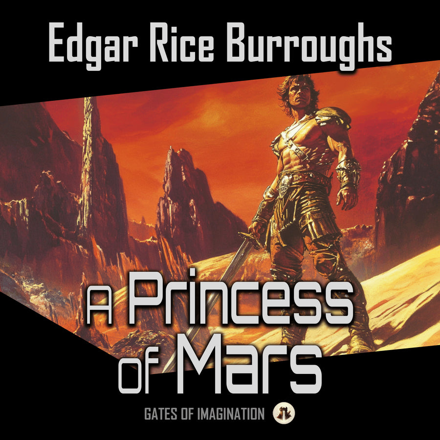 A Princess of Mars audiobook cover