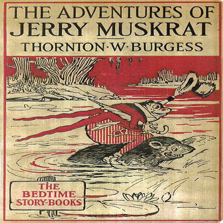 The Adventures of Jerry Muskrat audiobook cover