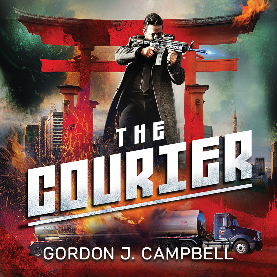 The Courier audiobook cover