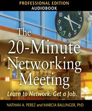 The 20-Minute Networking Meeting audiobook cover
